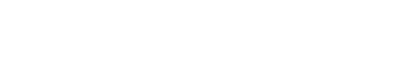 Logo DoctorApp bianco